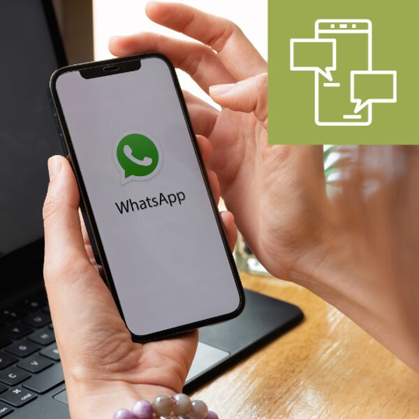 Klienta atbalstīšana WhatsApp aplikācijā